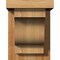 Ekena Millwork Newport Rough Sawn Corbel w/Backplate, Western Red Cedar, 6"W x 8"D x 8"H COR06X08X08NEW01RWR - alternate 3